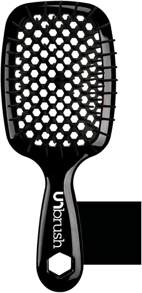 FHI HEAT Unbrush Wet & Dry Vented Detangling Hair Brush, Black | Amazon (US)