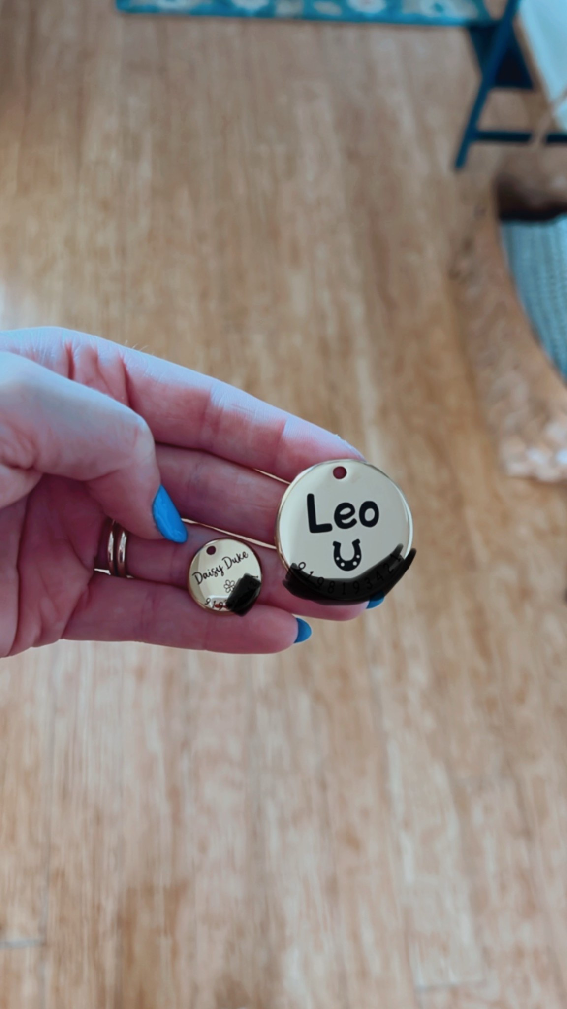 The cutest pet name tags!! From Amazon! And customizable 🥰

#LTKHome #LTKFindsUnder50 #LTKSaleAlert