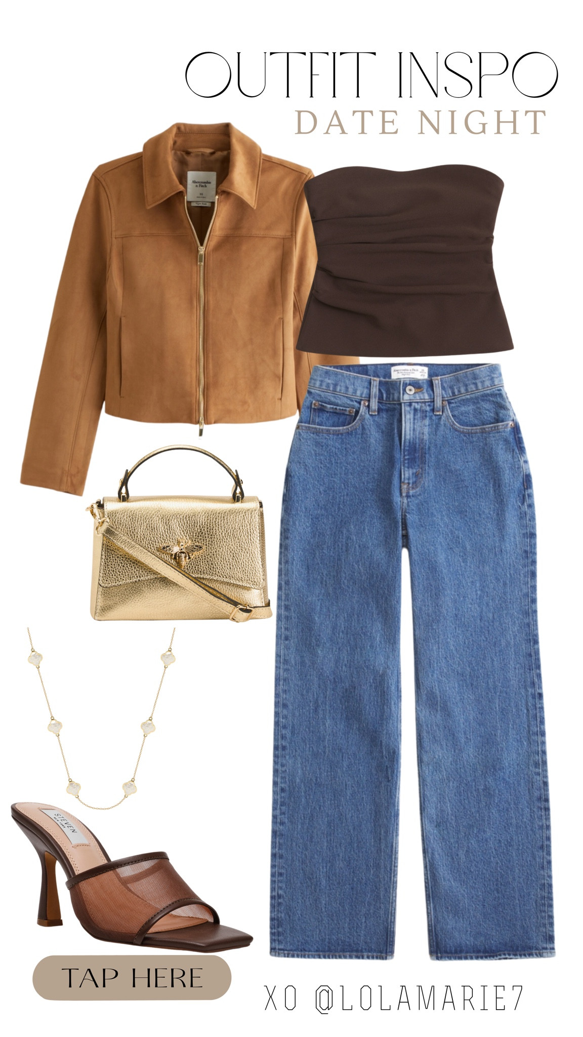 Date Night Outfit 🍾🤎

#dinneroutfit #datenight #brown

#LTKItBag #LTKSeasonal #LTKFindsUnder100