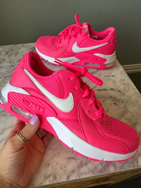 Pink woman’s Nikes. Nike tennis shoes under $100. Pink Nike shoes. Nike running shoes. Nike air max pink. Woman’s pink tennis shoes. Workout shoes. 

#LTKtravel #LTKshoecrush #LTKfitness