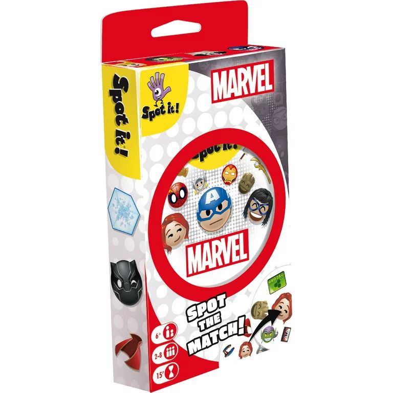 Spot It Marvel Eco-Pack Family Card Game for Ages 6 and up, from Asmodee | Walmart (US)