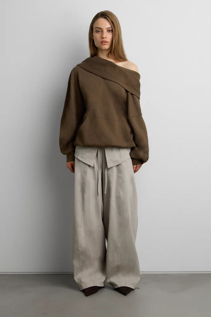 SLOUCHY OVERSIZED HOODIE | OAK + FORT