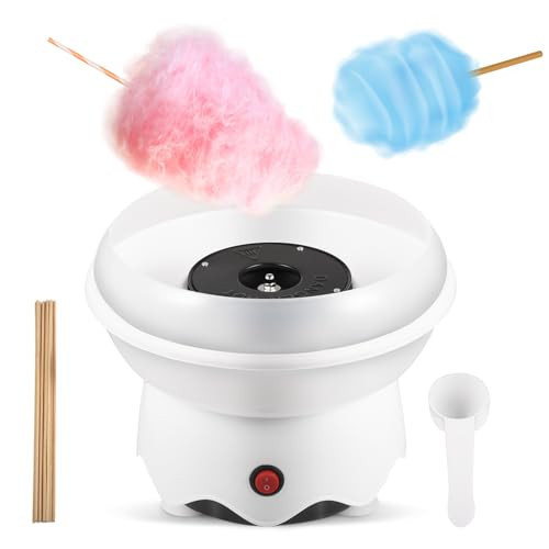 FUNTELL Mini Cotton Candy Machine for Kids, Includes Sugar Scoop, Sticks Cotton Candy Maker for Birthday Party, Gifts, Home Uses | Amazon (US)