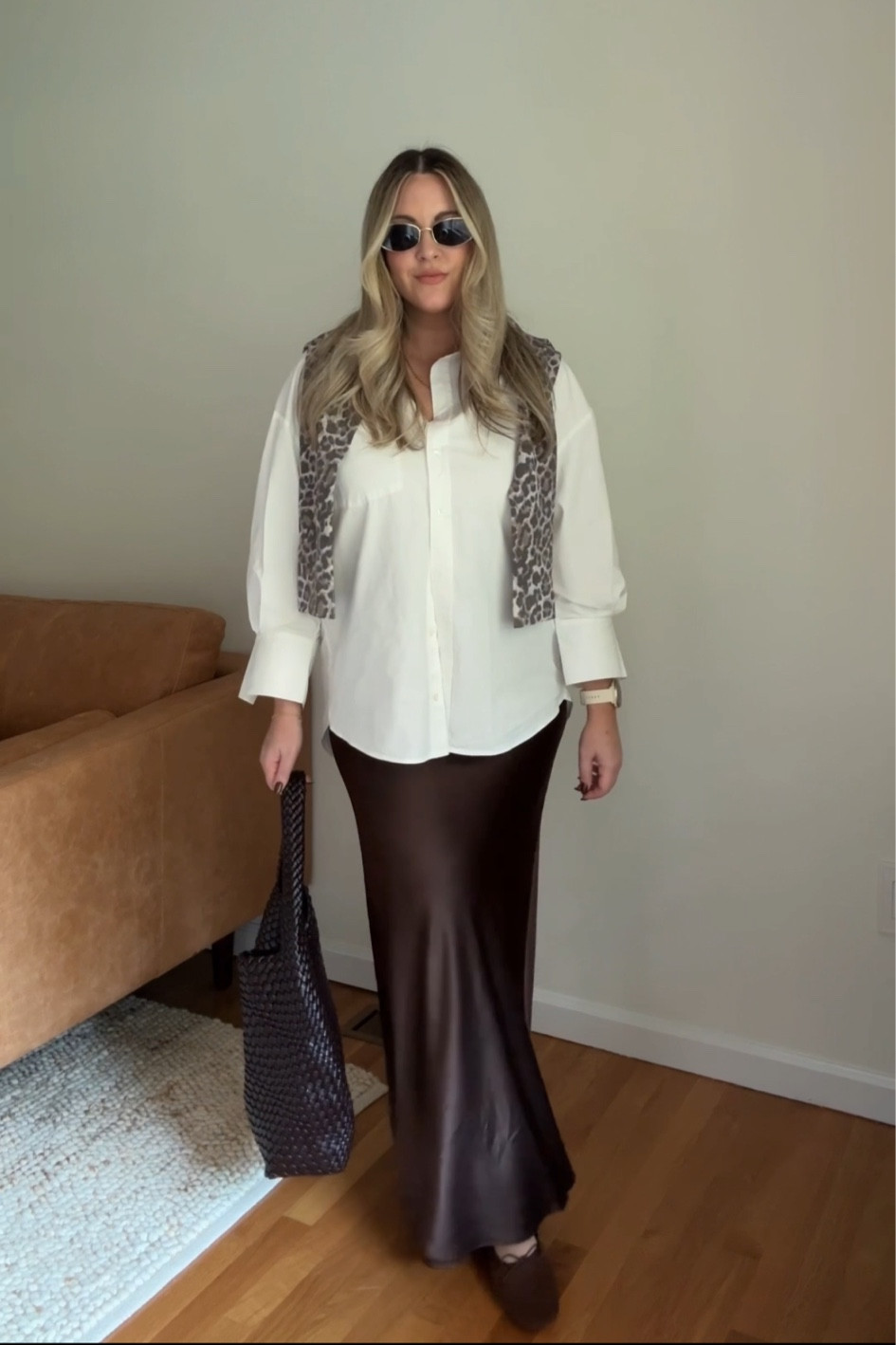 Satin skirt outfit 〰️ fall capsule, fall capsule wardrobe 2024, satin midi skirt, satin maxi skirt, fall outfit ideas, early fall outfits, fall workwear outfit, workwear outfit ideas

#LTKStyleTip #LTKSeasonal #LTKWorkwear