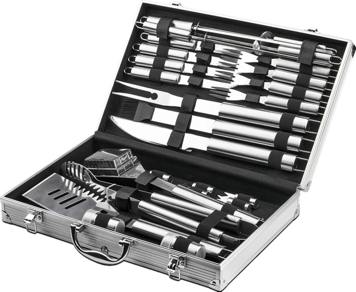 26pcs BBQ Accessories Stainless Steel BBQ Grill Tools Set for Christmas Birthday Gifts Premium Ba... | Walmart (US)