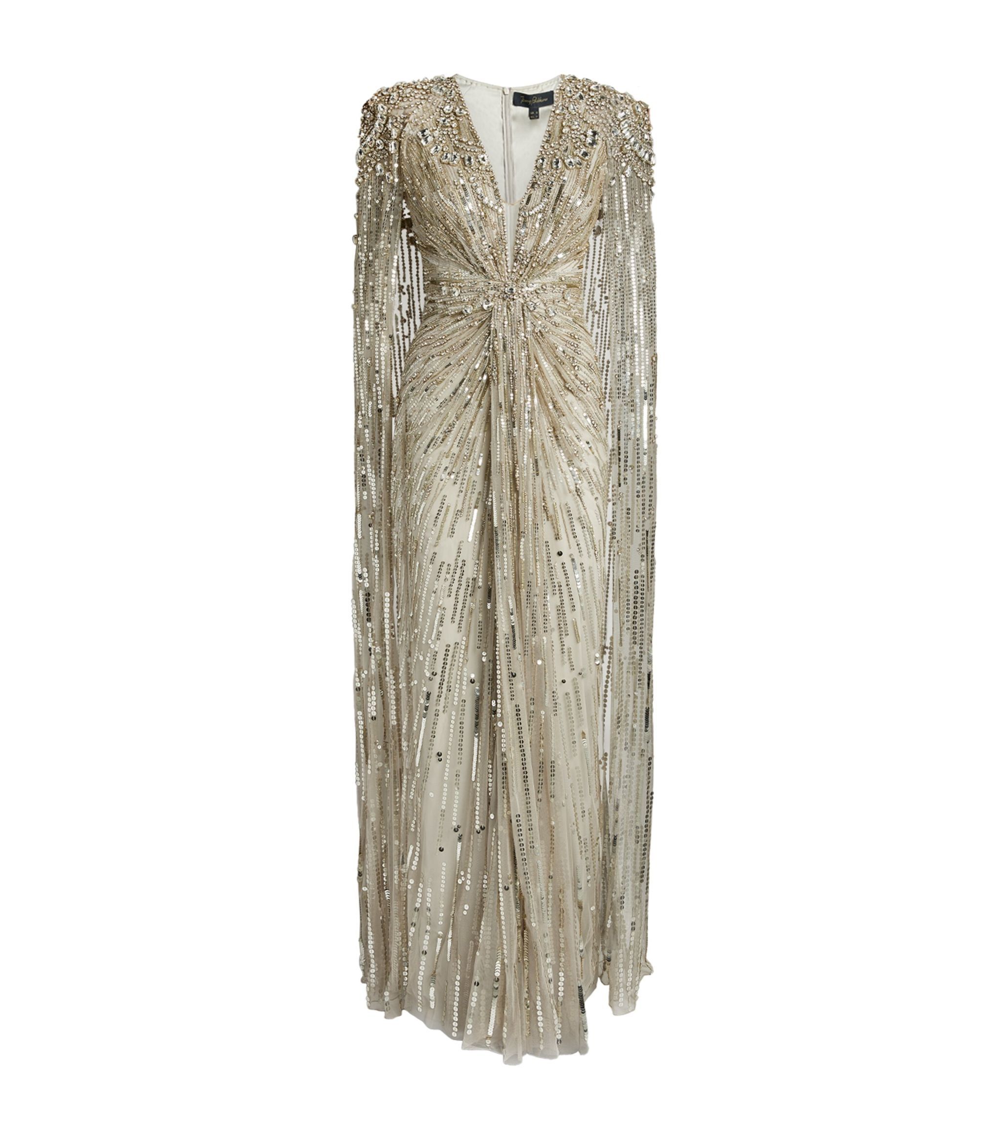 Embellished Lotus Lady Gown | Harrods
