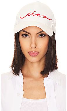 LPA Ciao Hat in White & Red from Revolve.com | Revolve Clothing (Global)