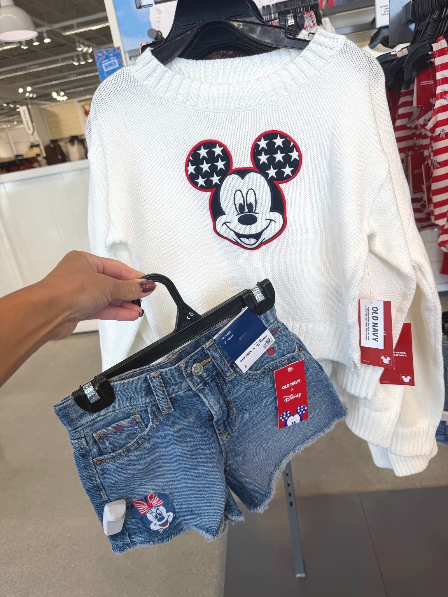 Old Navy Fashion Disney Graphic Mickey Sweatshirt and Denim Shorts #oldnavyfashion #disneyxoldnavy #oldnavykids #oldnavystyle

#LTKootd #LTKKids #LTKTravel