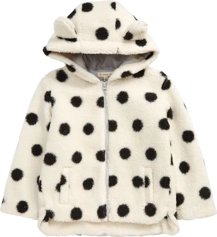 Tucker + Tate Kids' Faux Shearling Hooded Jacket | Nordstrom | Nordstrom