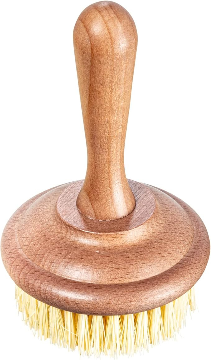 Creative Co-Op Carved Wood Dish, Brown Brush, Natural | Amazon (US)