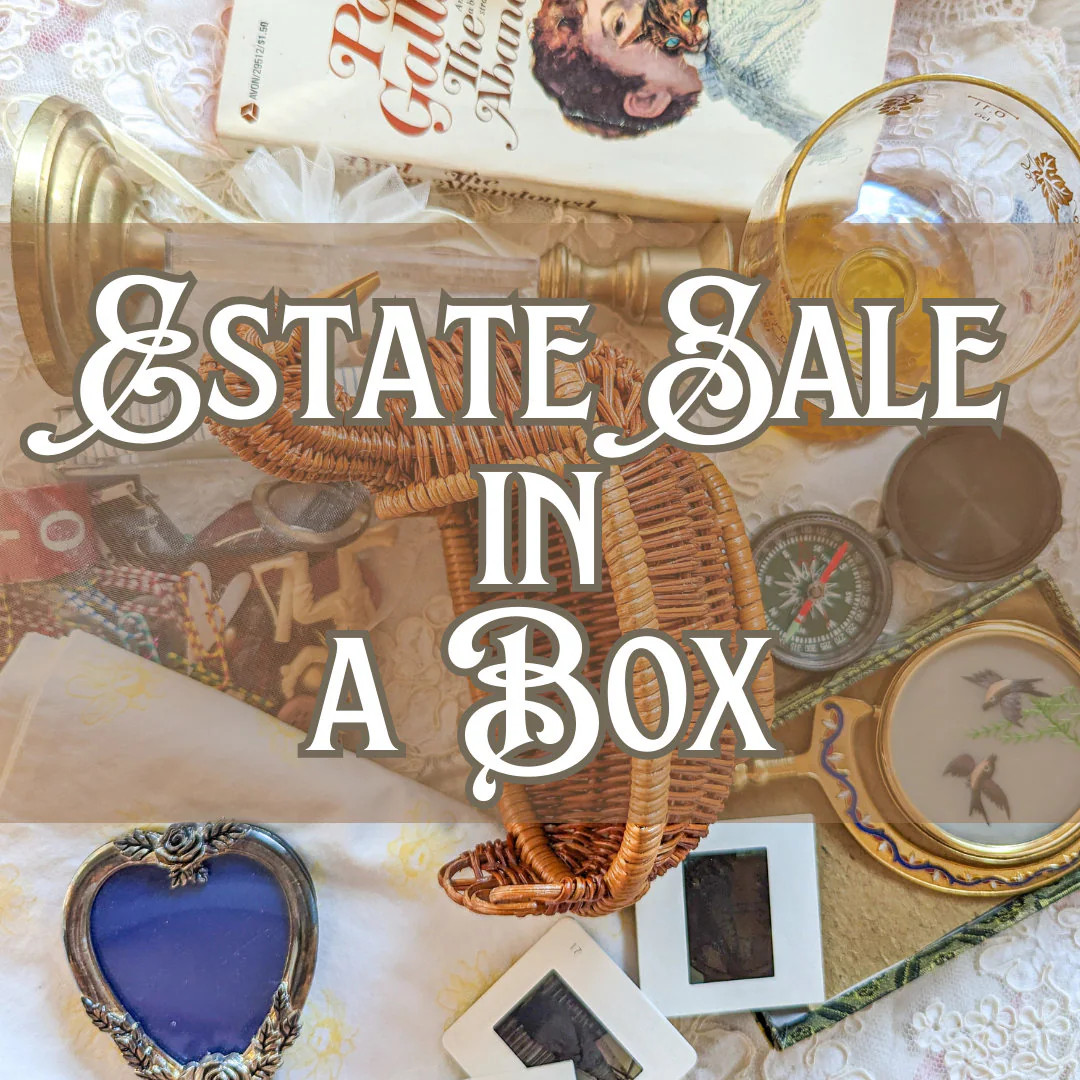 Estate Sale in a Box - Pick Your Room Curated Vintage Gift Box - Etsy | Etsy (US)