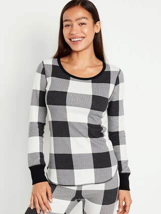 Waffle-Knit Pajama Top for Women | Old Navy (US)