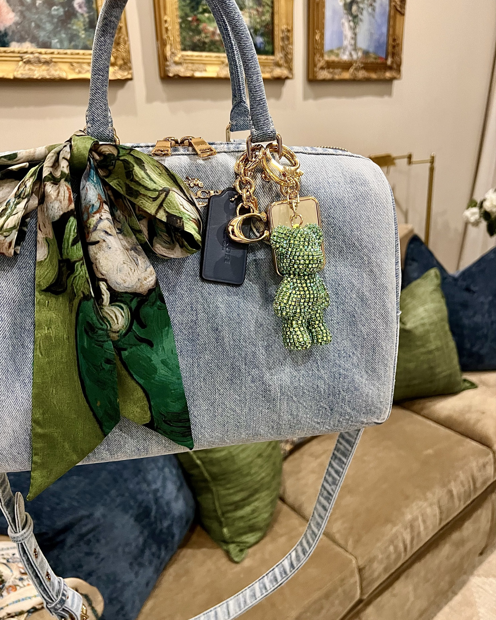 Vincent Van Gogh inspired scarves! Perfect for Spring 💙💚

#LTKWorkwear #LTKSaleAlert #LTKOver40