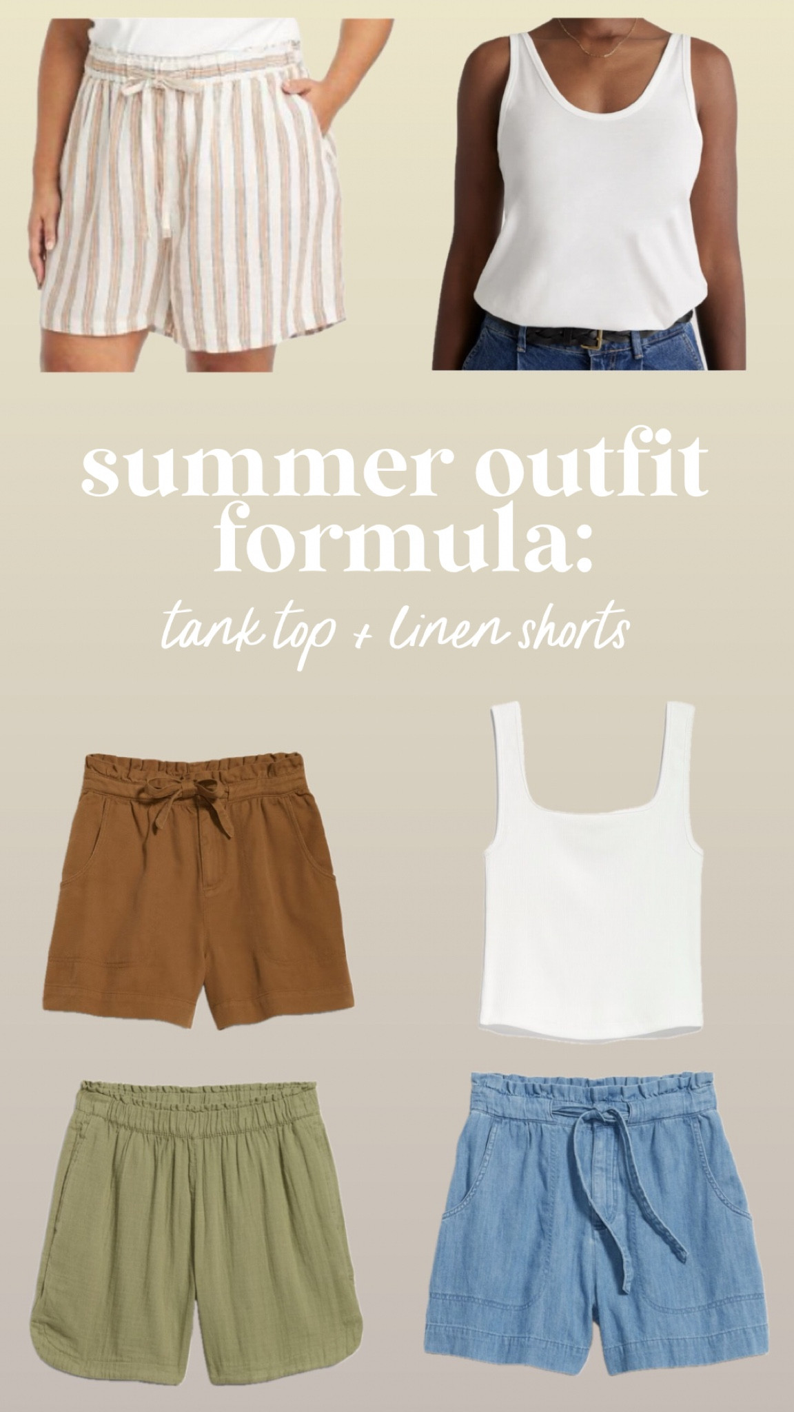 I have so many pairs of loose linen-look shorts now it’s basically my whole identity but they’re so comfy, don’t ride up or down throughout the day and are way more flattering than low rise 🤌🏻 most of these are on sale, too!
#summerfashion #summeroutfit #vacationoutfit #shorts #linenshorts

#LTKMidsize #LTKSaleAlert #LTKPlusSize