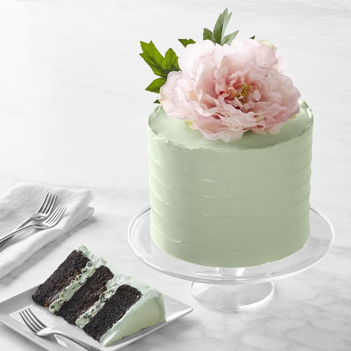 Three-Layer Mint Chocolate Chip Cake, Serves 16-22 | Williams-Sonoma