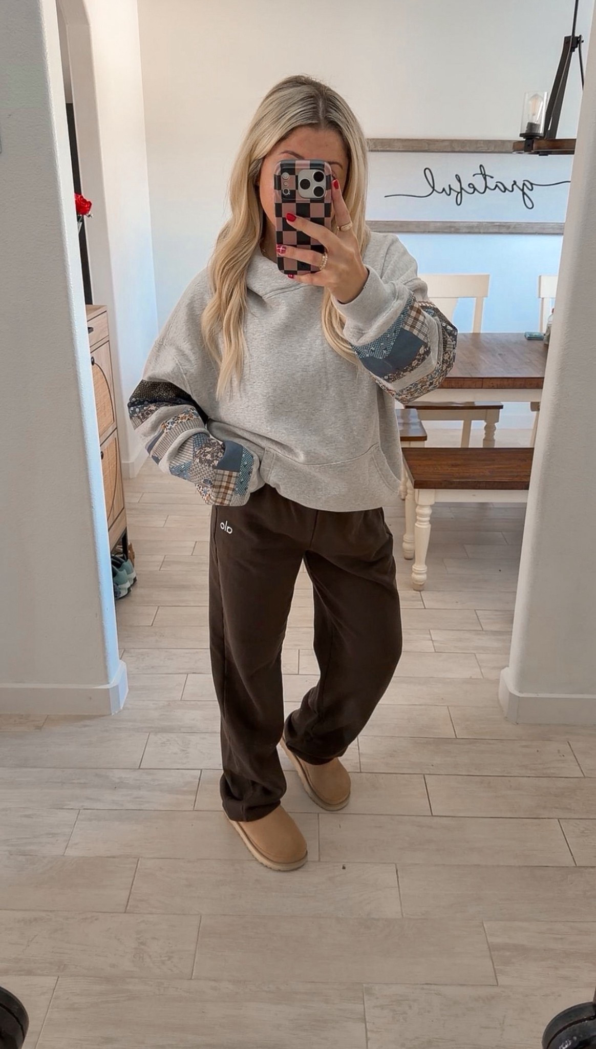 Comfy cute outfit
Hoodie small
Alo sweatpants small
Ugg clogs tts

#LTKootd #LTKFindsUnder50 #LTKFindsUnder100