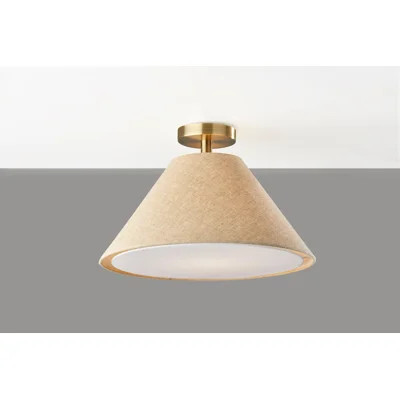 Trion Fabric Flush Mount | Wayfair North America