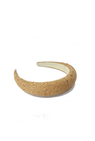 Classic Puff Headband - Rattan | Shop BURU