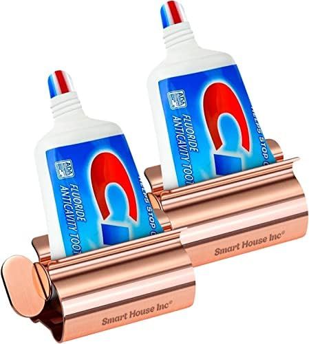 Toothpaste Squeezer Tube Roller Stainless Steel Tube Squeezer Rollers, Saves Toothpaste, Creams, ... | Amazon (US)