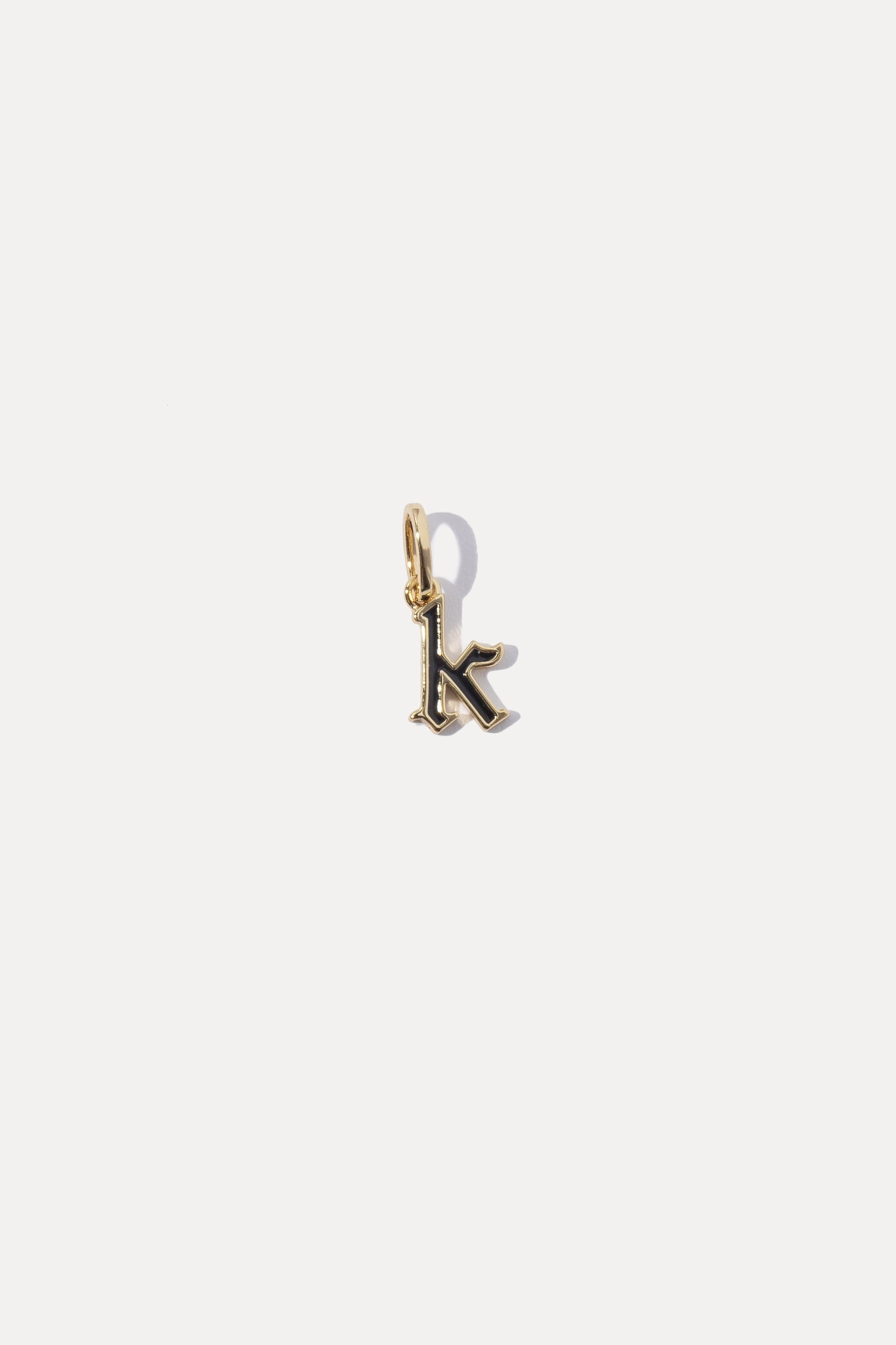 Enamel Initial Charm | Miranda Frye Inc.