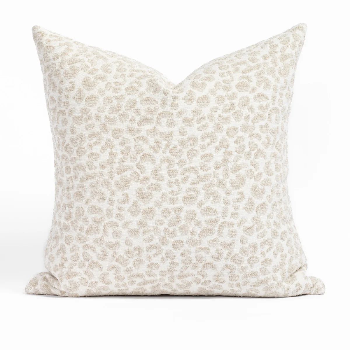 Lucia 20x20 Indoor/Outdoor Pillow, Sand | Tonic Living