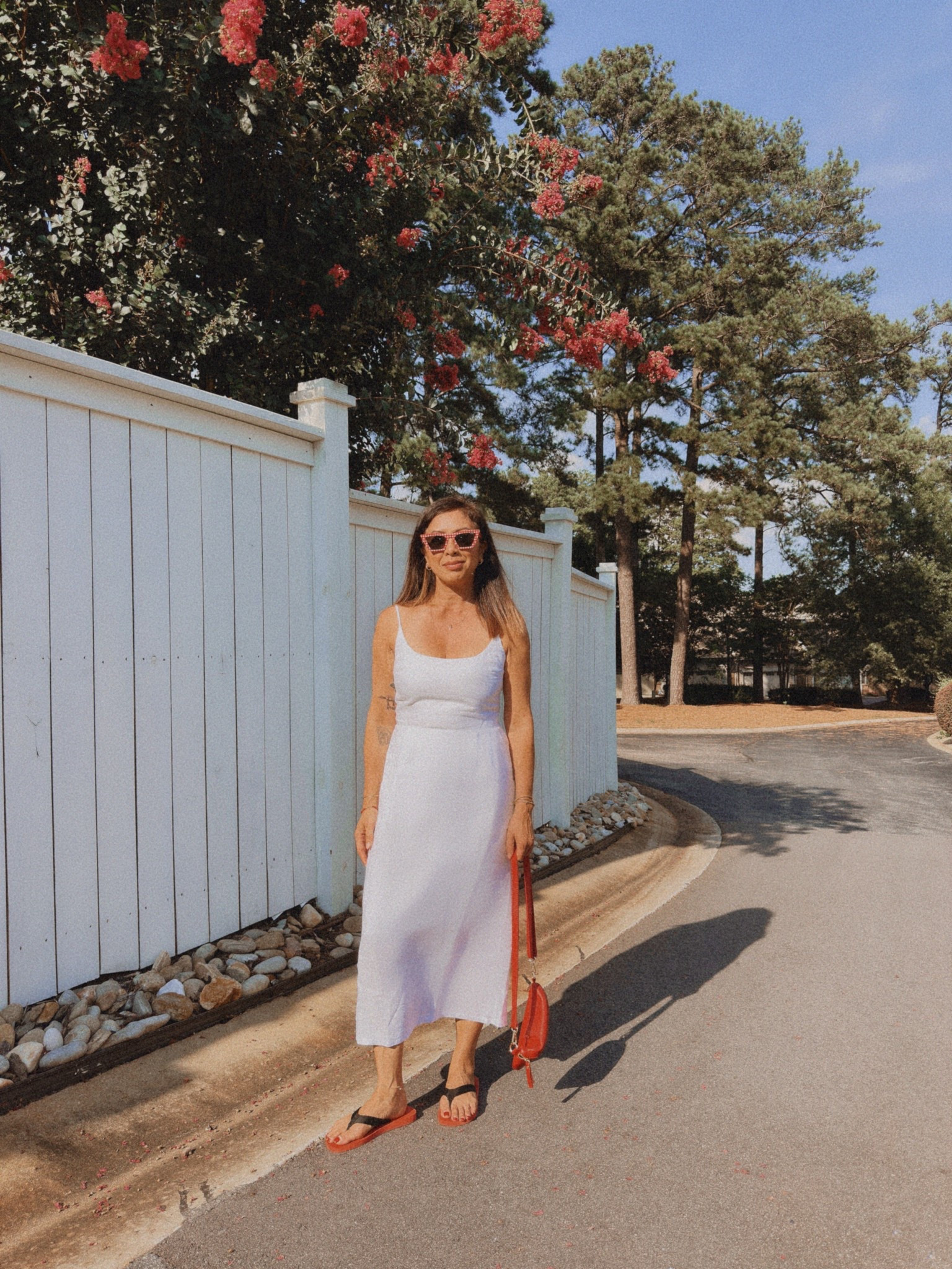 My go-to summer linen dress. 🤍 Get 10% off your first purchase with my code: INFG-25OHSOBETTY10

#LTKOver40 #LTKTravel #LTKSeasonal