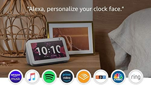 Echo Show 5 -- Smart display with Alexa – stay connected with video calling - Sandstone | Amazon (US)