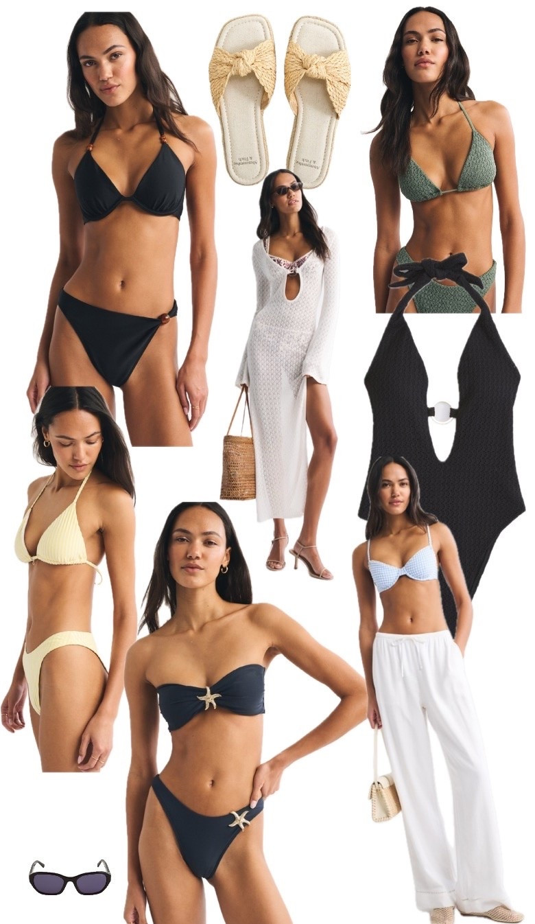 Summer swim is here! ☀️👙Loving these looks and trends by Abercrombie. 
Today only, use code AFLTK for additional 20% off almost everything online or A&F app.

#LTKxAbercrombie #LTKTravel #LTKSwim