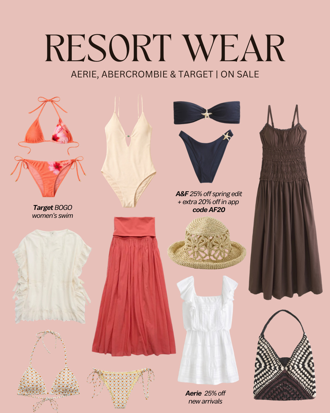 [2/27/26] resort wear / vacation outfit inspiration that I love & everything is ON SALE! linking the cutest swimsuits, cover ups & accessories for your next trip <3  

 #LTKootd #LTKSaleAlert #LTKTravel