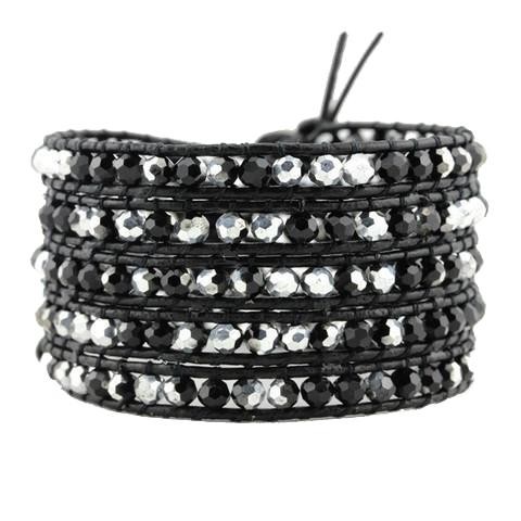 Silver & Black Crystals | Victoria Emerson