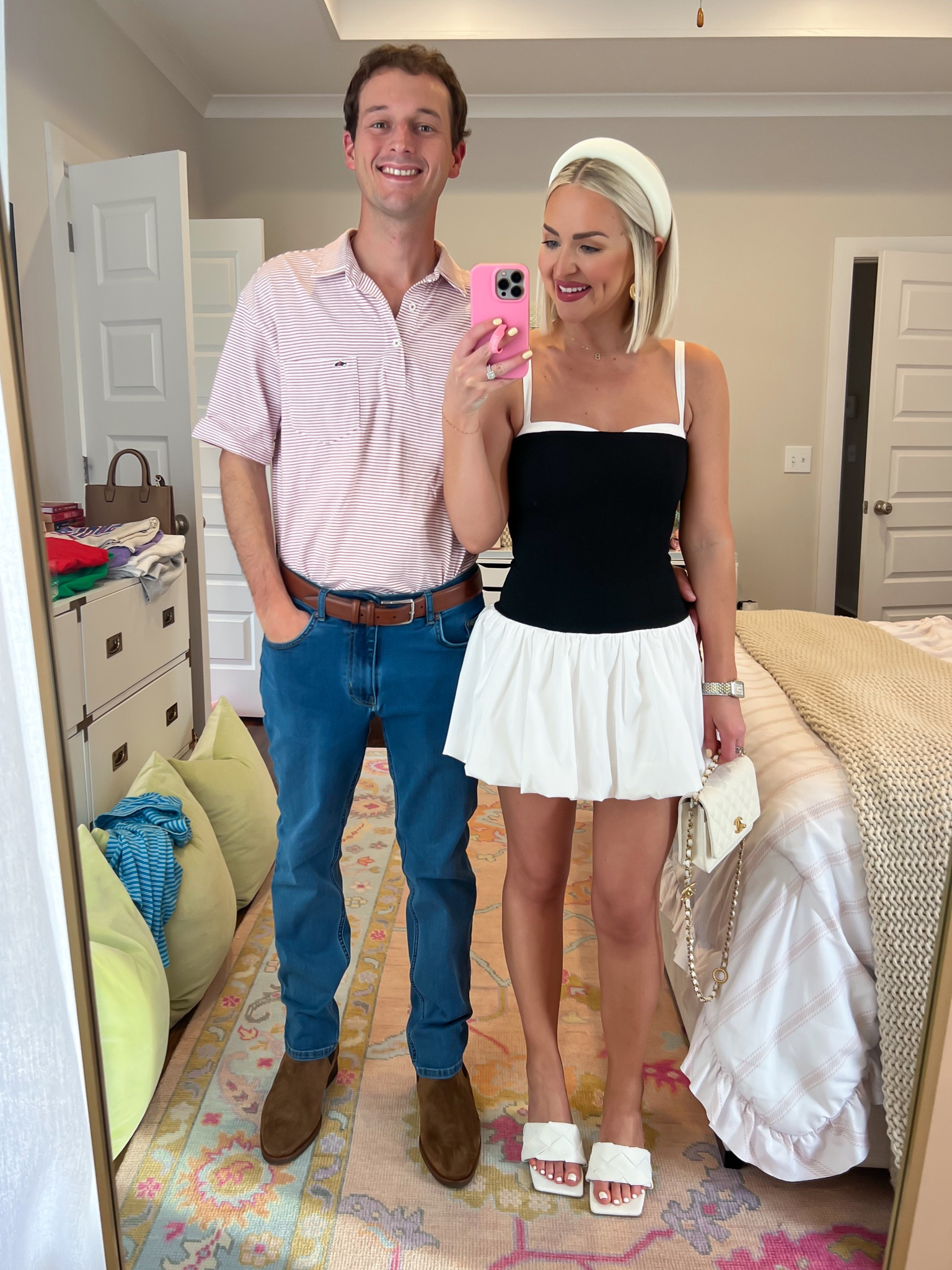 Black and white dress
Size: XS (runs small, wish I ordered SM) 

#LTKParties #LTKTravel #LTKSeasonal