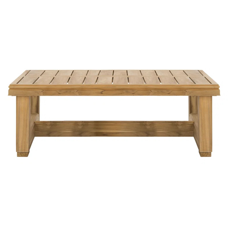 Melrose 50'' Teak Outdoor Coffee Table | Wayfair North America