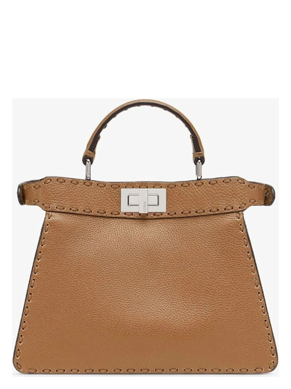Fendi Women's Top Handle/peekaboo in Cappuccino | 8BN327ARBB | LOZURI
