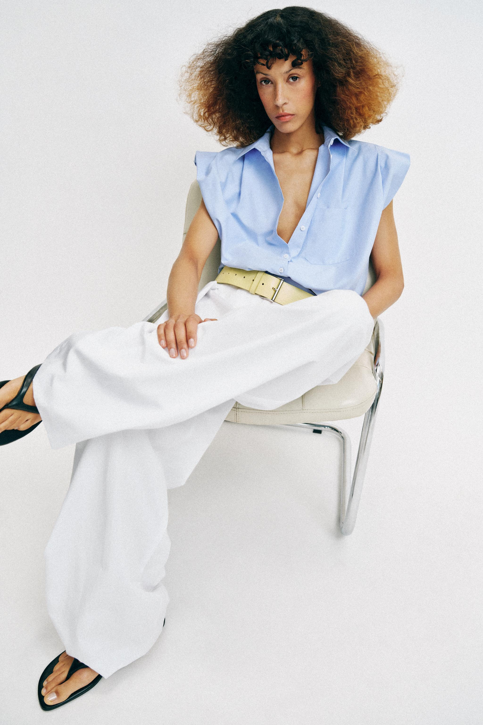 BALLOON CROPPED SHIRT | Zara US