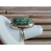 Artisan Turquoise Ring/sterling Silver Southwest Jewelry Size 8 1/2 Gifts Vintagesouthwest | Etsy (US)