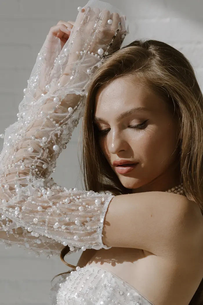 Siena Sequin Gloves | Nordstrom