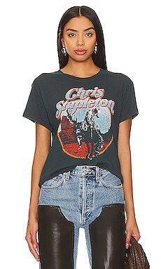 DAYDREAMER Chris Stapleton Horse And Canyons Tour Tee in Vintage Black from Revolve.com | Revolve Clothing (Global)