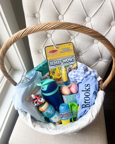 Practical toddler boy Easter basket! A lot of the smaller fun items I got from Walmart! They have them on Amazon too but they were actually cheaper from Walmart! Linked them from both places below! 

#LTKkids