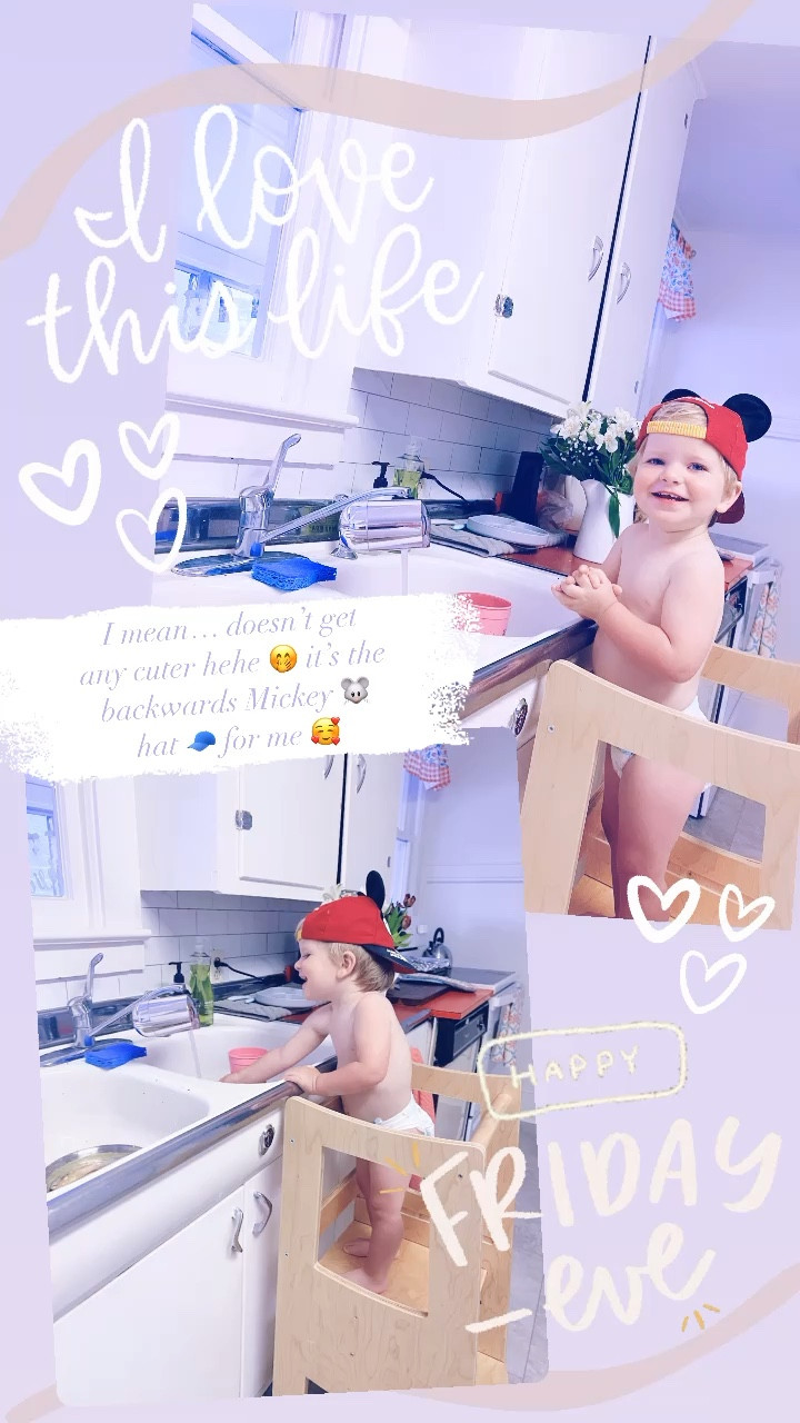 I mean… doesn’t get any cuter hehe 🤭 it’s the backwards Mickey 🐭 hat 🧢 for me 🥰

#LTKbaby #LTKfamily #LTKhome