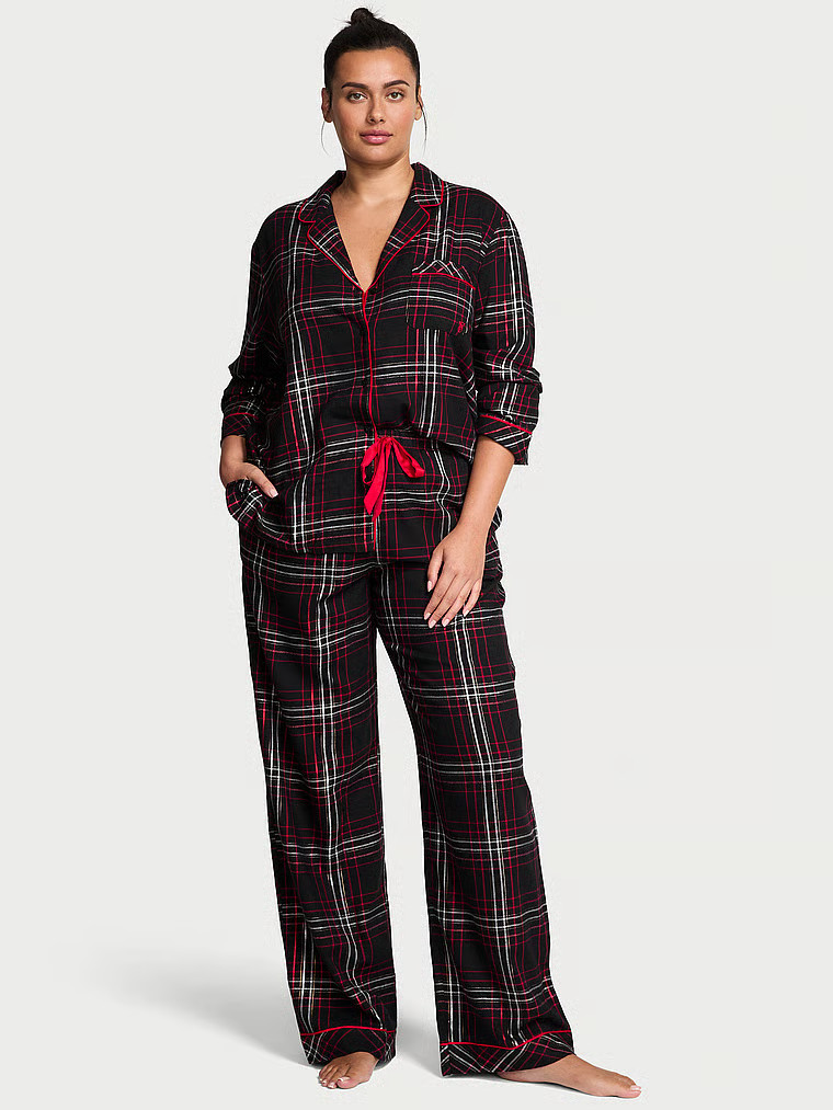 | Black/Vs White/Red Yd Plaid | Victoria's Secret (US / CA )