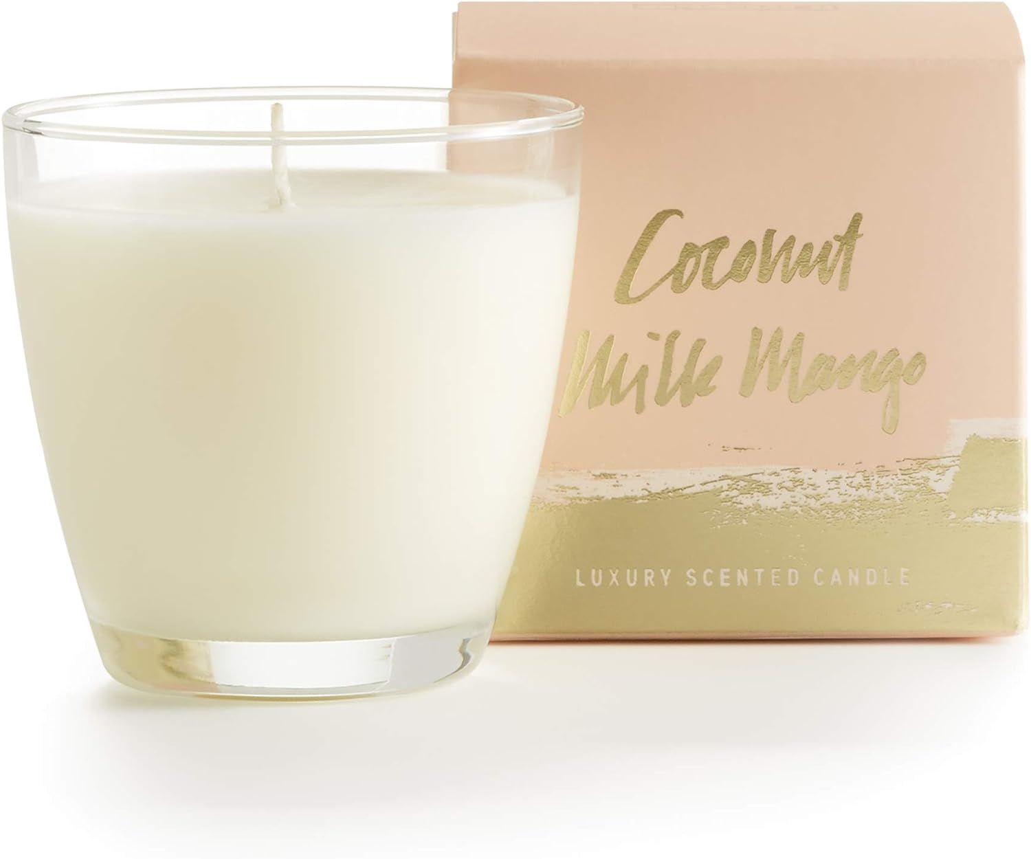 Illume Coconut Milk Mango, Demi Boxed Soy Glass Candle, Blush | Amazon (US)