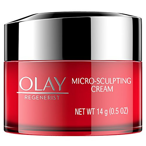 Olay Face Moisturizer, Regenerist Micro-Sculpting Cream for Women, Trial Size - Instant Hydration, Anti-Aging, Anti-Wrinkle, Firming Skin Care - Hyaluronic Acid, Niacinamide, Amino Peptides, 0.5 Oz | Amazon (US)