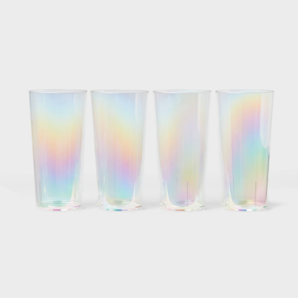 4pk 22 fl oz Tall Tumbler Iridescent - Sun Squad™ | Target