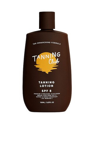 TANNING Club Tanning Lotion SPF 8 in Beauty: NA. | Revolve Clothing (Global)