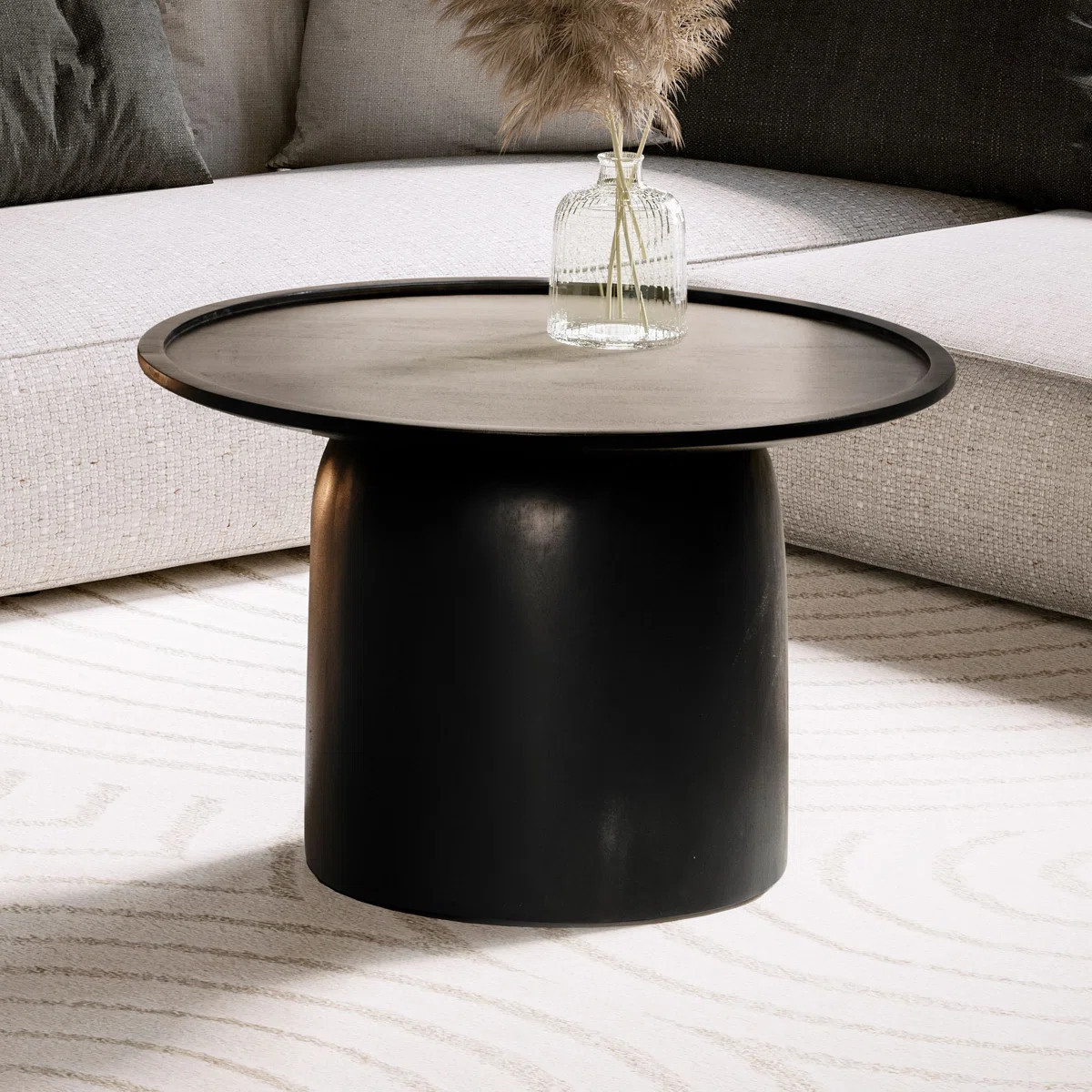 Nisbah Solid Wood Block Coffee Table | Wayfair UK