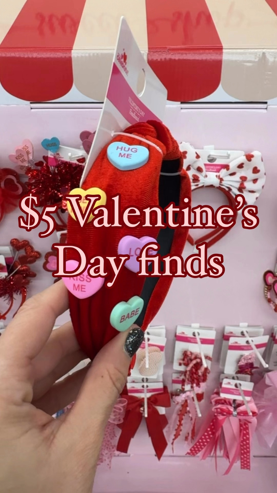 I just stumbled across the cutest Valentin’s day’s accessories and they are only $5!!!

#LTKWatchNow #LTKSeasonal #LTKFindsUnder50