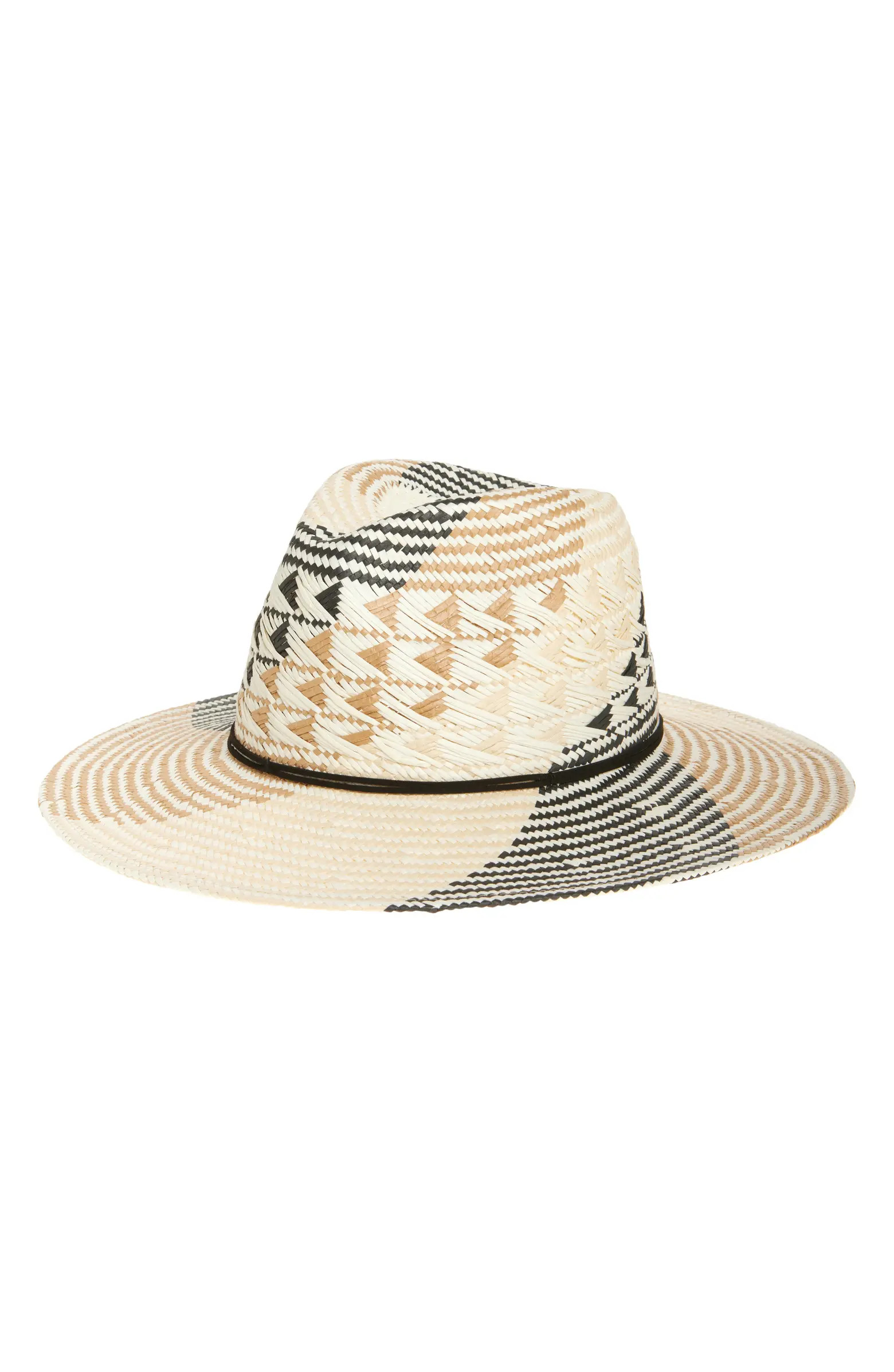 Treasure & Bond Packable Straw Panama Hat | Nordstrom | Nordstrom
