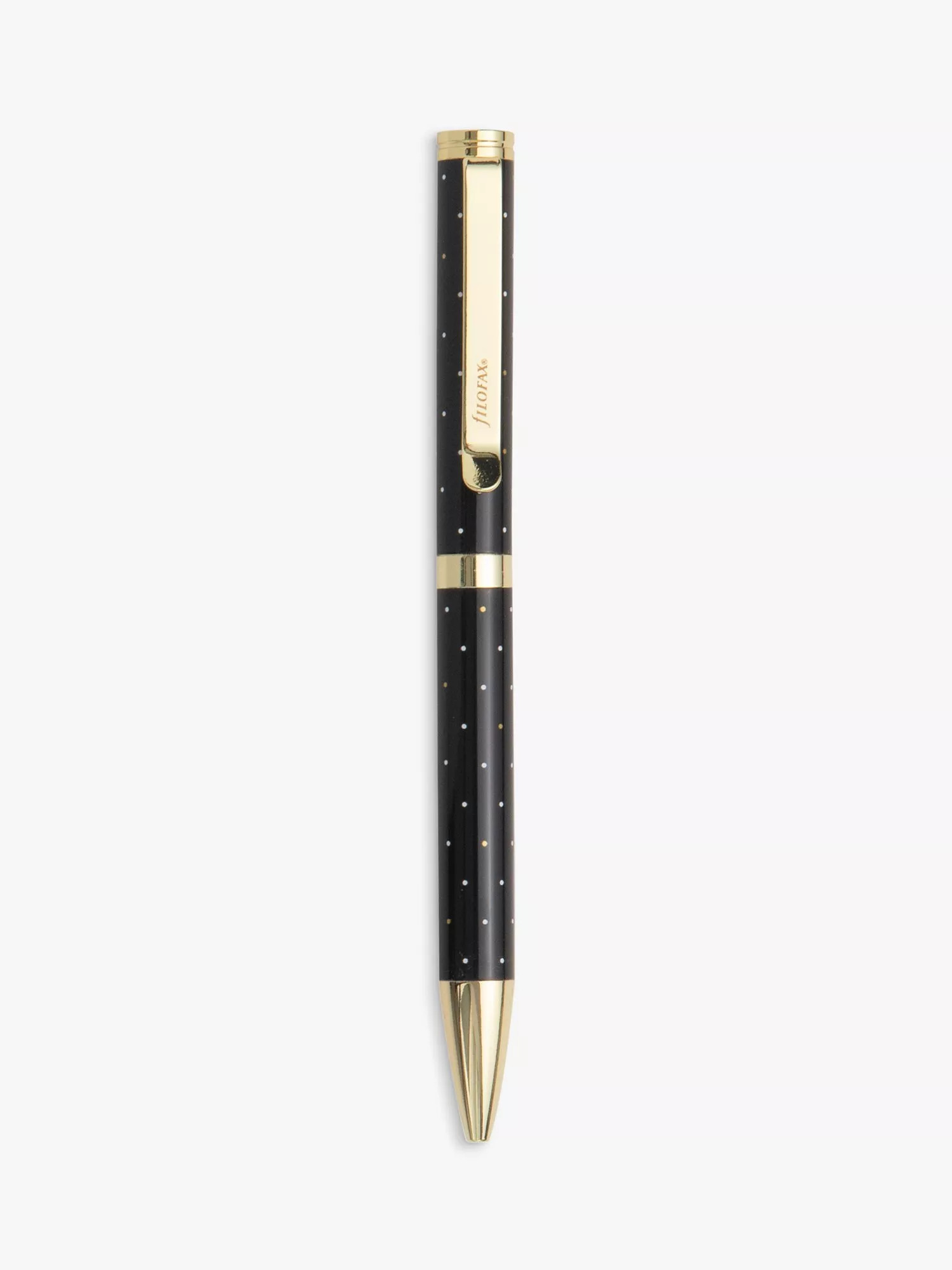 Filofax Moonlight Ballpoint Pen, Black | John Lewis (UK)