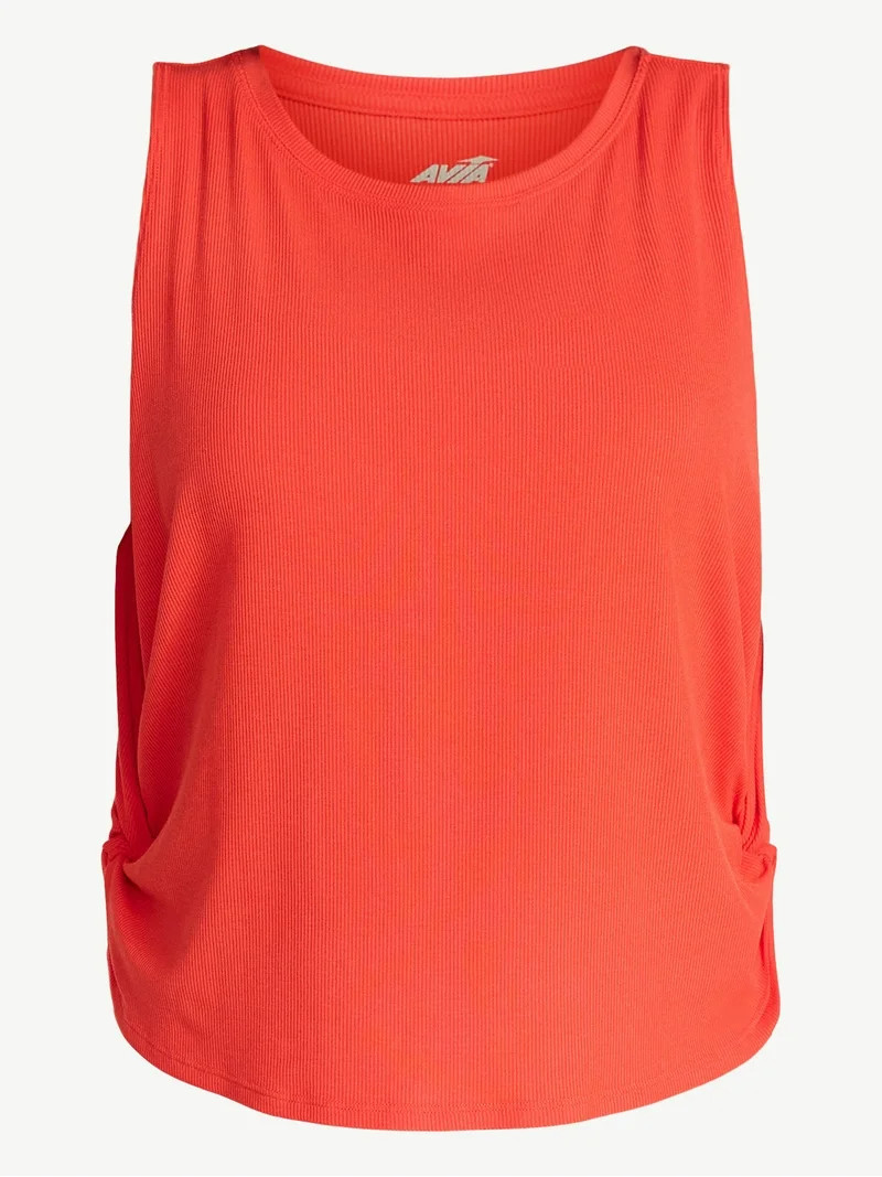 Avia Women's Side Knot Color Tank Top, Sizes XS-XXXL | Walmart (US)