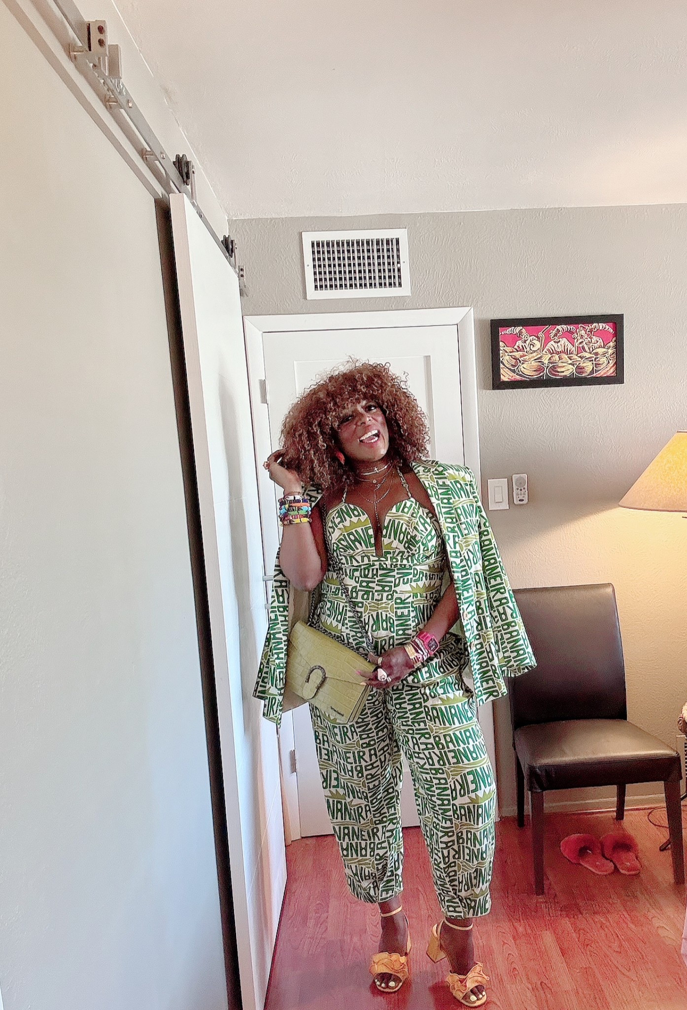 Style Panel Fit!
Monochromed out putting my best foot forward for a style panel at my female entrepreneurial networking group so had to represent in this matching blazer & jumpsuit set! Make sure to wear nipple covers at the deep V allows for nothing else. Added layered gold necklaces & orange heels & citing bag to complete the lewk!

#LTKWedding #LTKSummerEdit #LTKStyleTip